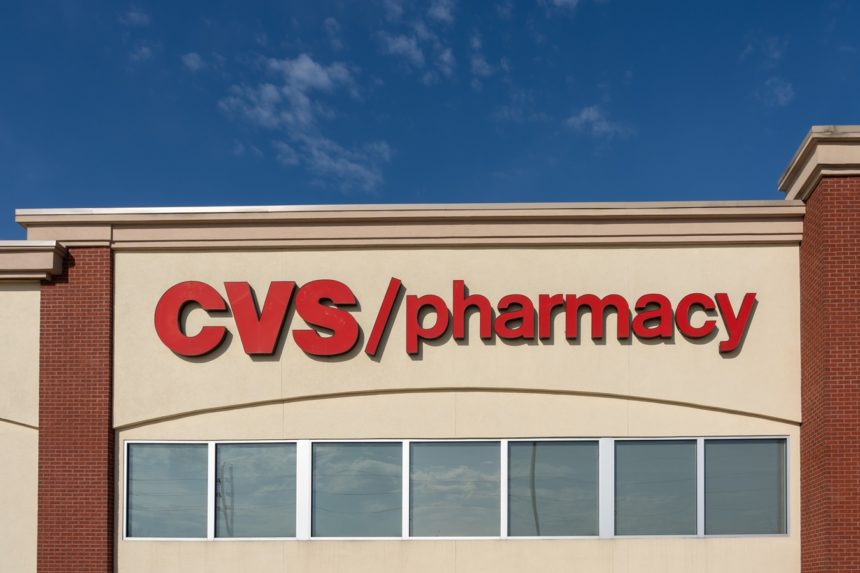 Houston, TX,  USA - March 9, 2022: Close up of  CVS Pharmacy drugstore sign on the building.  CVS Pharmacy is a subsidiary of the American retail and health care company CVS Health. Am I Crazy, Or Is This Backwards?