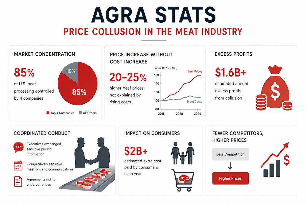 How Price Coordination Hid Under the Cover of Inflation: The Agri Stats Case Agri Stats,