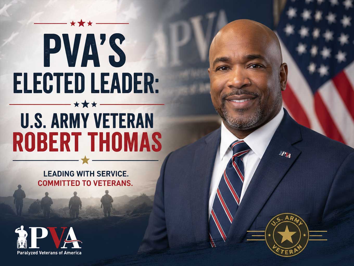 Robert Thomas: The Elected National President of Paralyzed Veterans of America