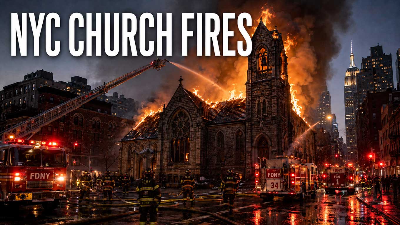 While Antisemitism Grows, Churches Are Burning — and Barely Anyone Is Watching While Antisemitism Grows, Churches Are Burning and Barely Anyone Is Watching
