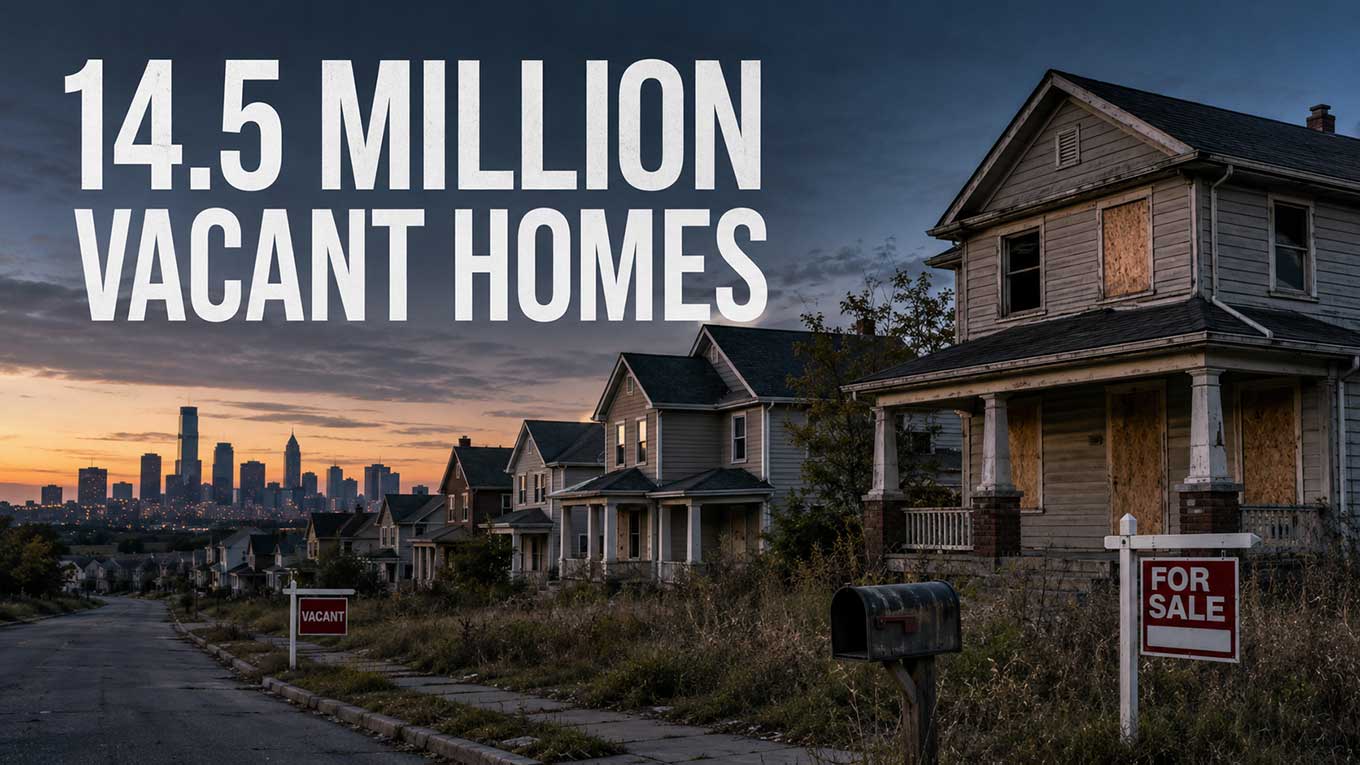 14.5 Million Empty Homes, Fewer Than 800,000 for Sale: What LendingTree's Vacancy Report Actually Says About Prices LendingTree Vacancy Report: 14.5M Empty Homes, 1.5M in Florida Alone