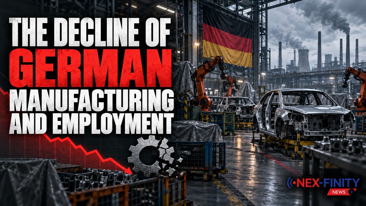 The Decline of German Manufacturing and Employment German Industry's Revenue Is Recovering. Its Job Cuts Are Accelerating