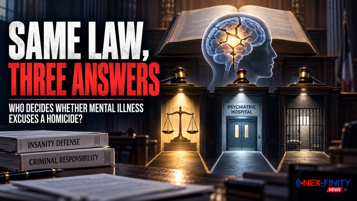 Same Law, Three Answers: Who Decides Whether Mental Illness Excuses a Homicide Same Law, Three Answers: Who Decides Whether Mental Illness Excuses a Homicide