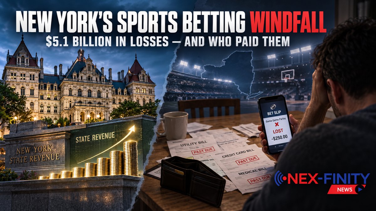 New York's Sports Betting Windfall New York’s Sports Betting Windfall: $5.1 Billion in Losses, and Who Paid Them