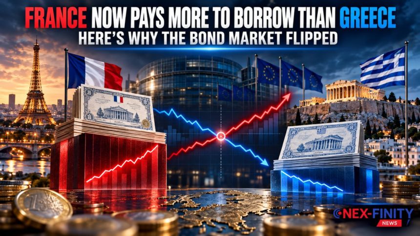 France Now Pays More to Borrow Than Greece. Here's Why the Bond Market Flipped.