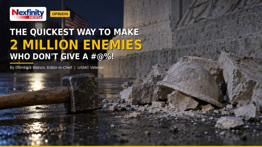 The Quickest Way to Make 2 Million Enemies Who Don't Give a #@%!