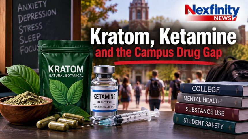 Kratom, Ketamine and the Campus Drug Gap